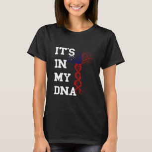 Taiwanese vlag Het zit in mijn DNA-boom molecuul T T-shirt