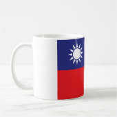 Taiwanese vlag koffiemok (Links)