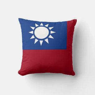 Taiwanese vlag kussen