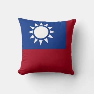 Taiwanese vlag kussen