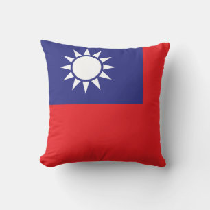 Taiwanese vlag kussen