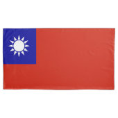Taiwanese vlag kussensloop (Voorkant)