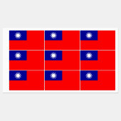 Taiwanese vlag labels (Vel)