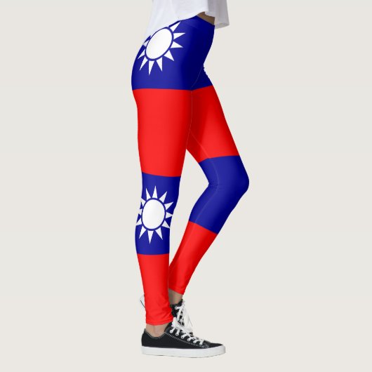 Taiwanese vlag leggings (Rechts)