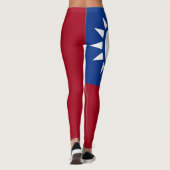 Taiwanese vlag leggings (Achterkant)