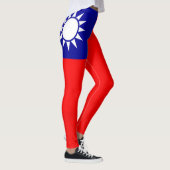 Taiwanese vlag leggings (Rechts)