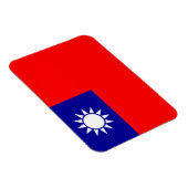 Taiwanese vlag magneet (Rechterzijde)