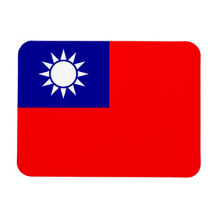 Taiwanese vlag magneet