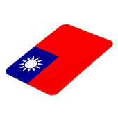 Taiwanese vlag magneet (Linkerzijde)