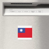Taiwanese vlag magneet (Insitu (Vaatwasser))