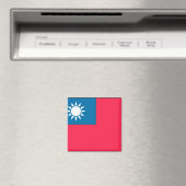 Taiwanese vlag magneet (Insitu (Vaatwasser))