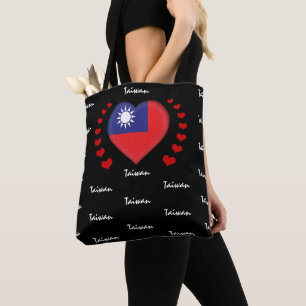 Taiwanese vlag/mode van de vlag van Taiwan/sport Tote Bag