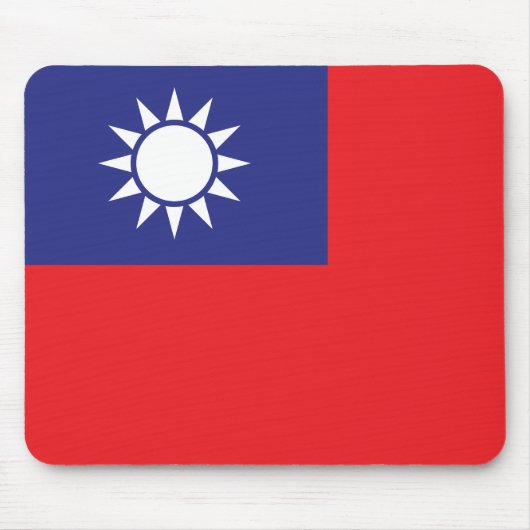 Taiwanese vlag muismat (Voorkant)
