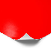 Taiwanese vlag perfect poster (Hoek)