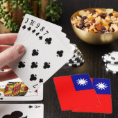 Taiwanese vlag pokerkaarten (Insitu)