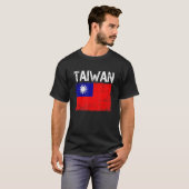 Taiwanese Vlag Proud Mannen Vrouwen Kinder Taiwan T-shirt (Voorkant volledig)