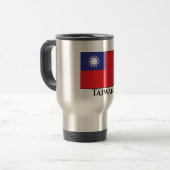 Taiwanese vlag reisbeker (Voorkant links)