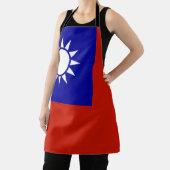 Taiwanese vlag schort (Insitu)