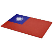 Taiwanese vlag snijplank (Hoek)
