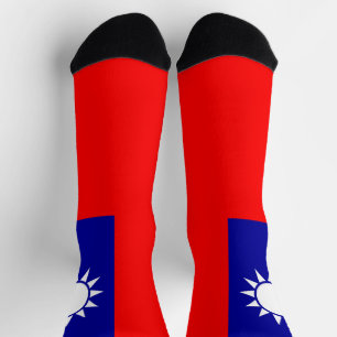 Taiwanese vlag sokken