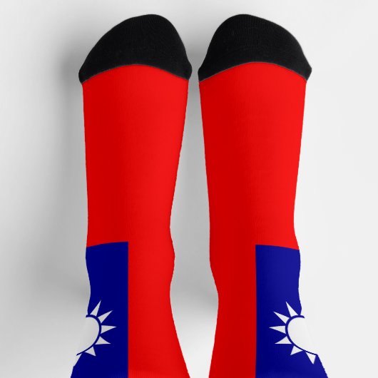 Taiwanese vlag sokken (Top)