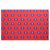 Taiwanese vlag stof (Fat Quarter)