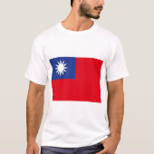 Taiwanese vlag t-shirt (Voorkant)