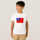 Taiwanese vlag t-shirt (Voorkant volledig)