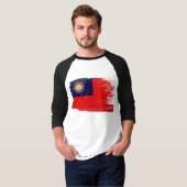 Taiwanese vlag t-shirt (Voorkant volledig)