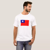 Taiwanese vlag t-shirt (Voorkant volledig)