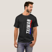 Taiwanese vlag T-Shirt (Voorkant volledig)