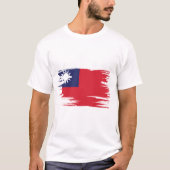 Taiwanese vlag t-shirt (Voorkant)