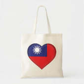 Taiwanese vlag tote bag (Voorkant)