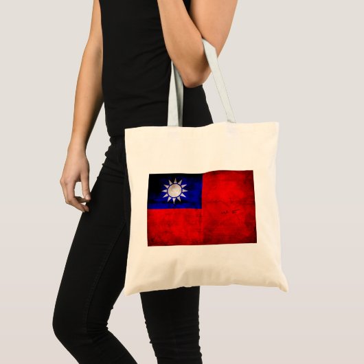 Taiwanese vlag tote bag (Voorkant (product))