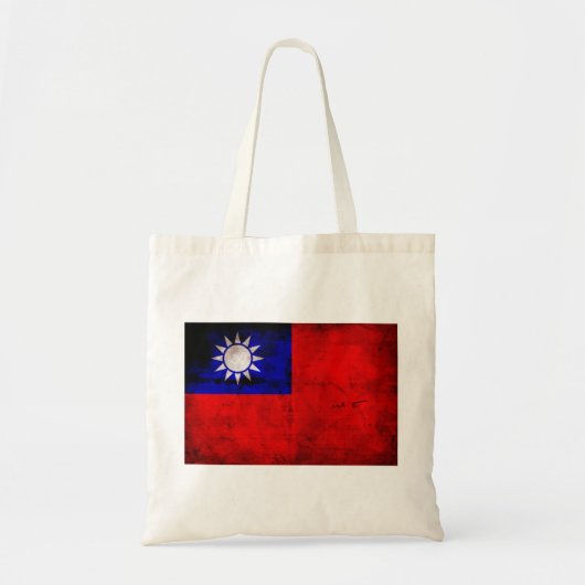 Taiwanese vlag tote bag (Voorkant)
