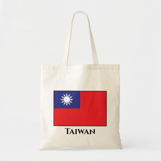Taiwanese vlag tote bag (Voorkant)