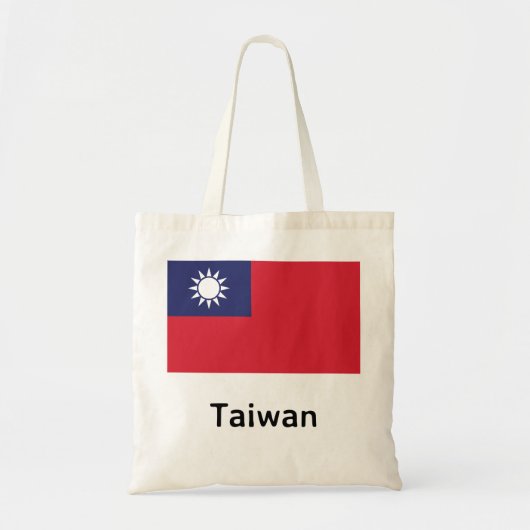 Taiwanese vlag tote bag (Voorkant)