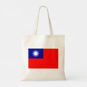 Taiwanese vlag tote bag (Achterkant)