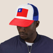 Taiwanese vlag trucker pet (In situ)
