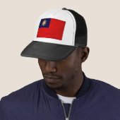 Taiwanese vlag trucker pet (In situ)