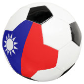 Taiwanese vlag voetbal (Drie kwart)