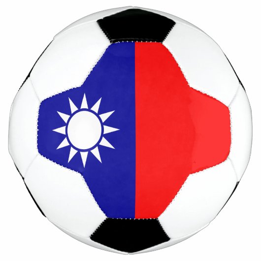 Taiwanese vlag voetbal (Voorkant)