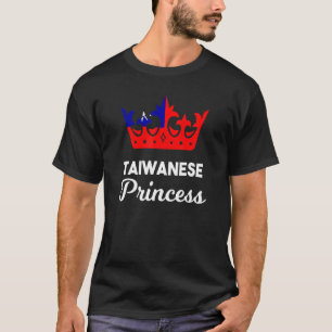 Taiwanese vlag voor meisje ( rudwergvrouw ) t-shirt