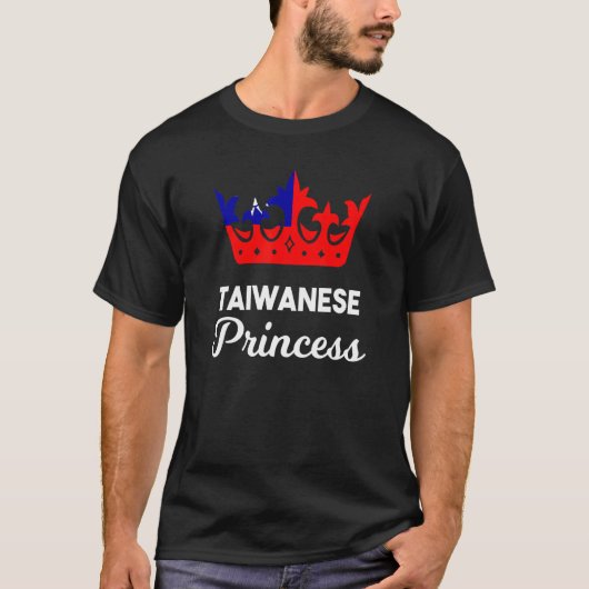 Taiwanese vlag voor meisje ( rudwergvrouw ) t-shirt (Voorkant)