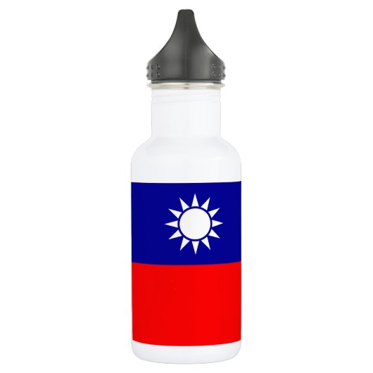 Taiwanese vlag waterfles  (Links)