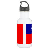 Taiwanese vlag waterfles  (Achterkant)
