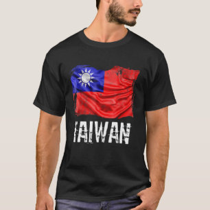Taiwanese Vlaggenstaat China Roc-vlag T-shirt