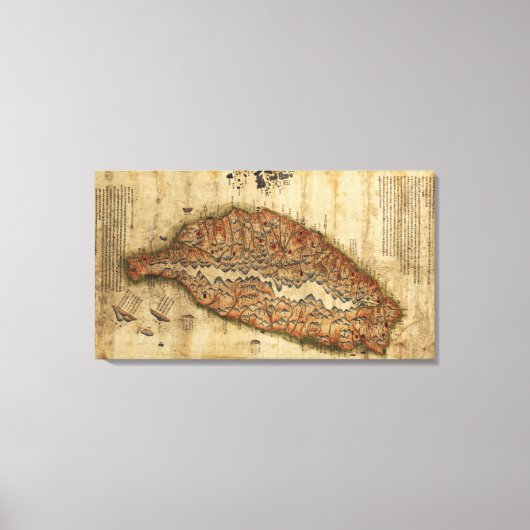 TaiwanPanoramaTaiwan Canvas Afdruk (Voorkant)