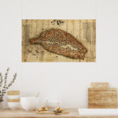 TaiwanPanoramaTaiwan Poster (Keuken)