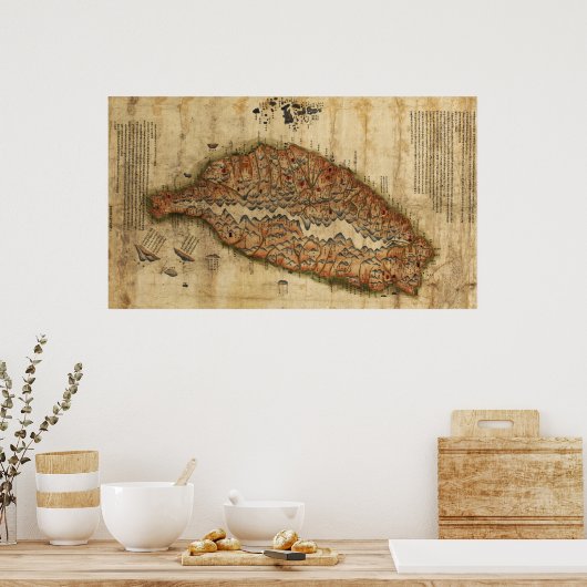 TaiwanPanoramaTaiwan Poster (Keuken)